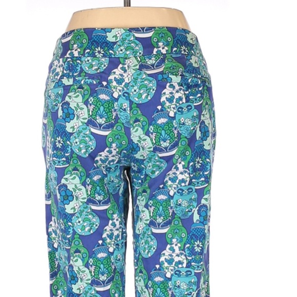 Preowned Palm Beach Fit size 8 Lilly Pulitzer pants - Picture 2 of 9